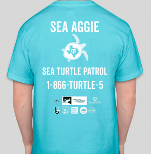 Official 2023 Sea Aggie Sea Turtle Patrol T-Shirt